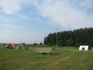 Example WRTC station from WRTC 2010 in Russia.